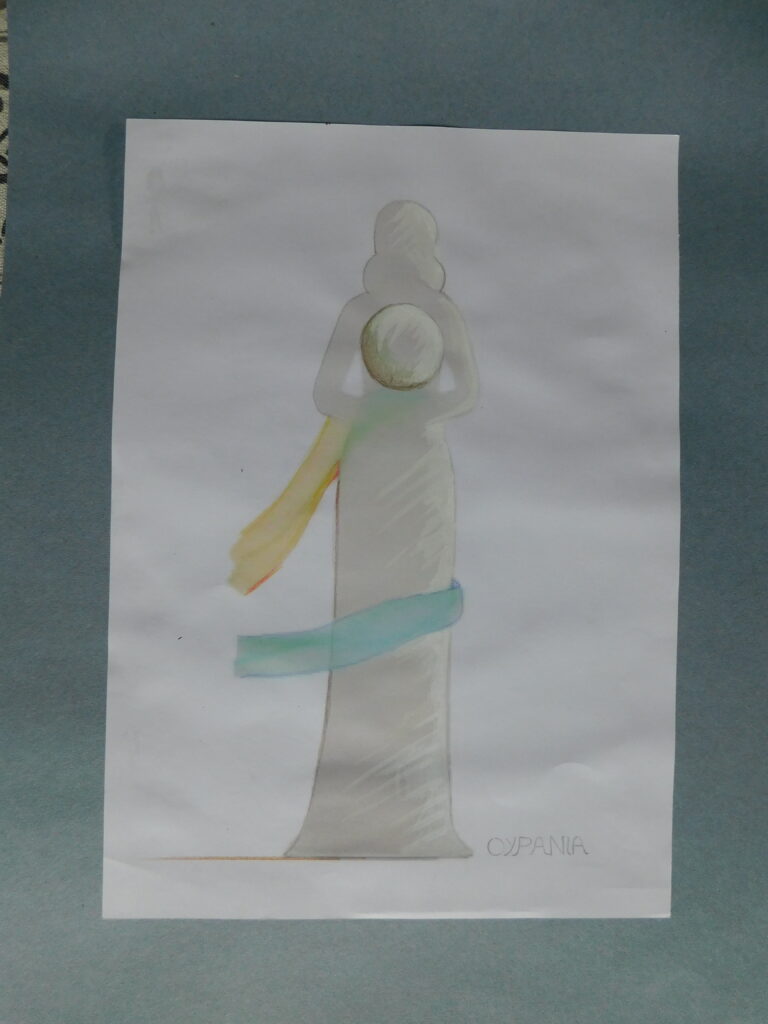 Nine Voices (drawing of figure 7)