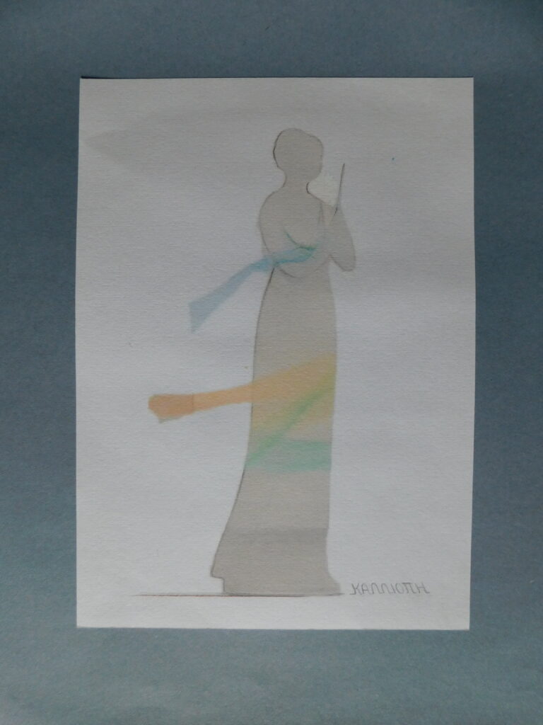 Nine Voices (drawing of figure 6)