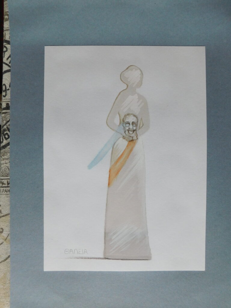 Nine Voices (drawing of figure 4)
