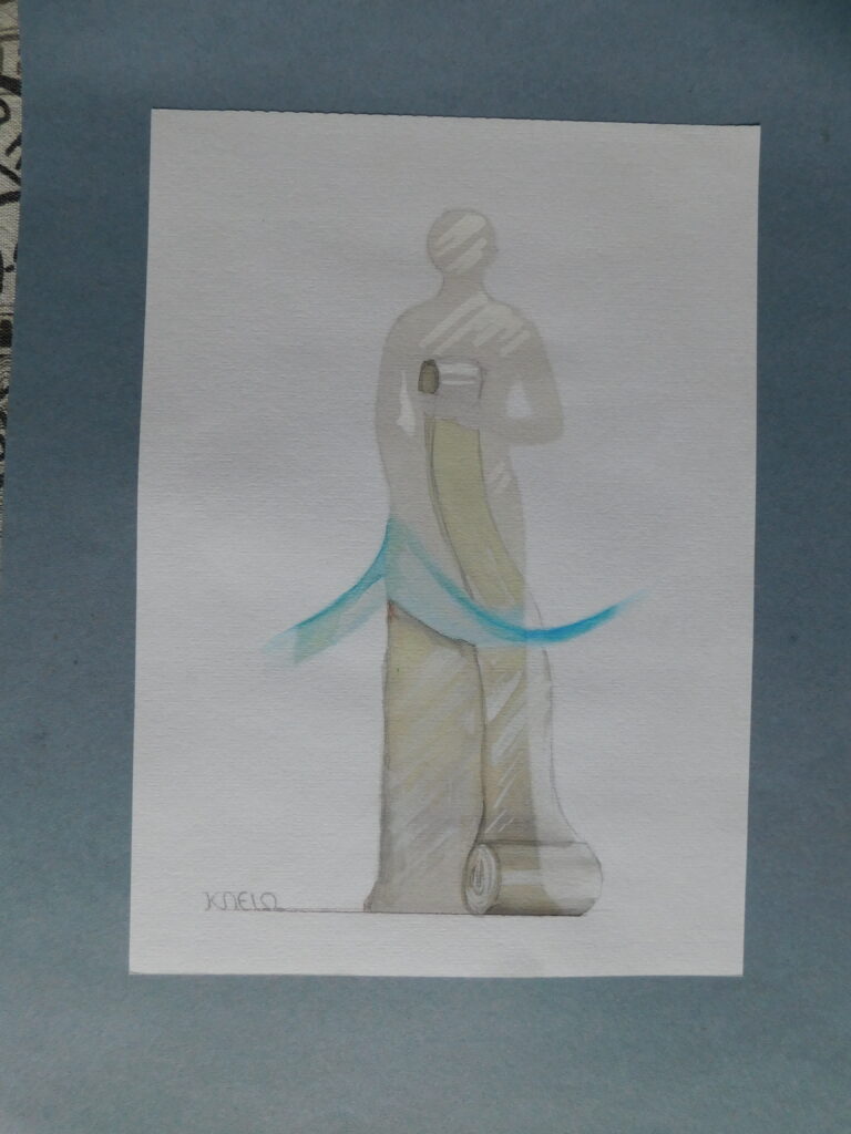Nine Voices (drawing of figure 3)