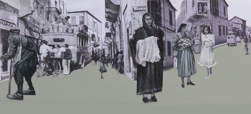 In a Line of 50 Years of History (detail)